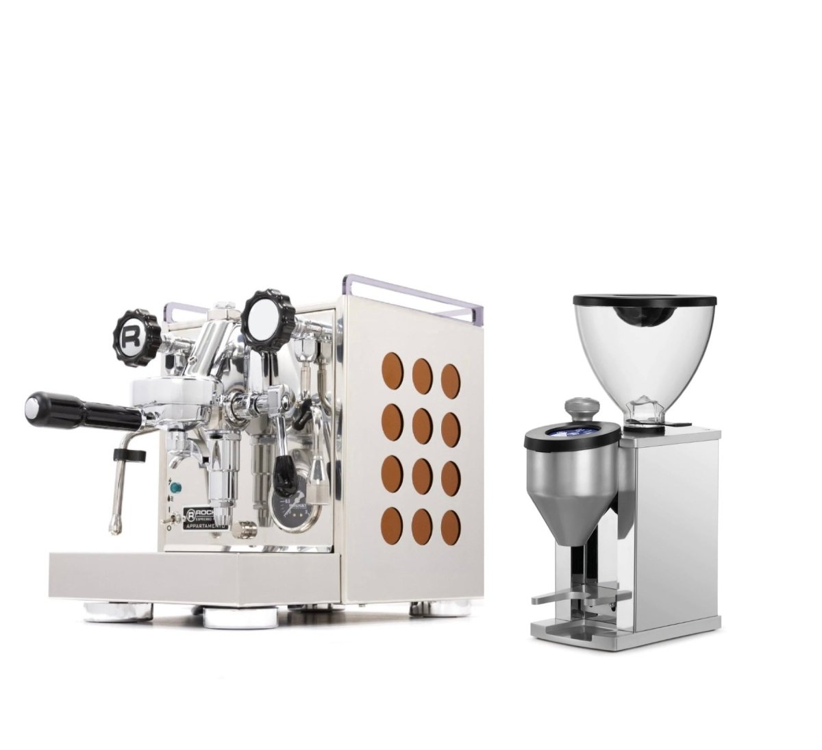 Rocket Appartamento And Faustino Grinder (Bundle) - Café Liégeois