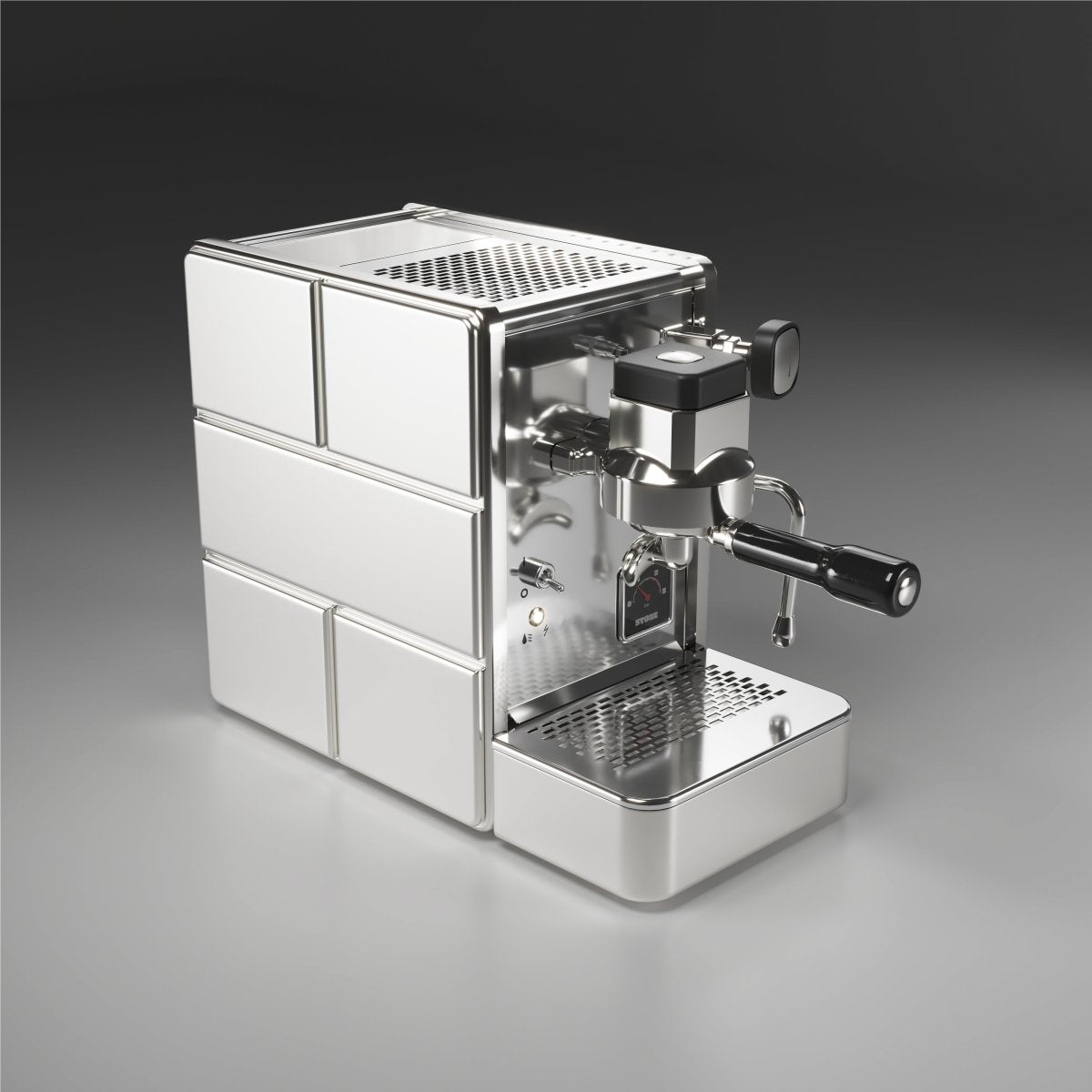 Stone - Espresso Machine - Mine Premium Chrome (OPEN BOX) - Café Liégeois