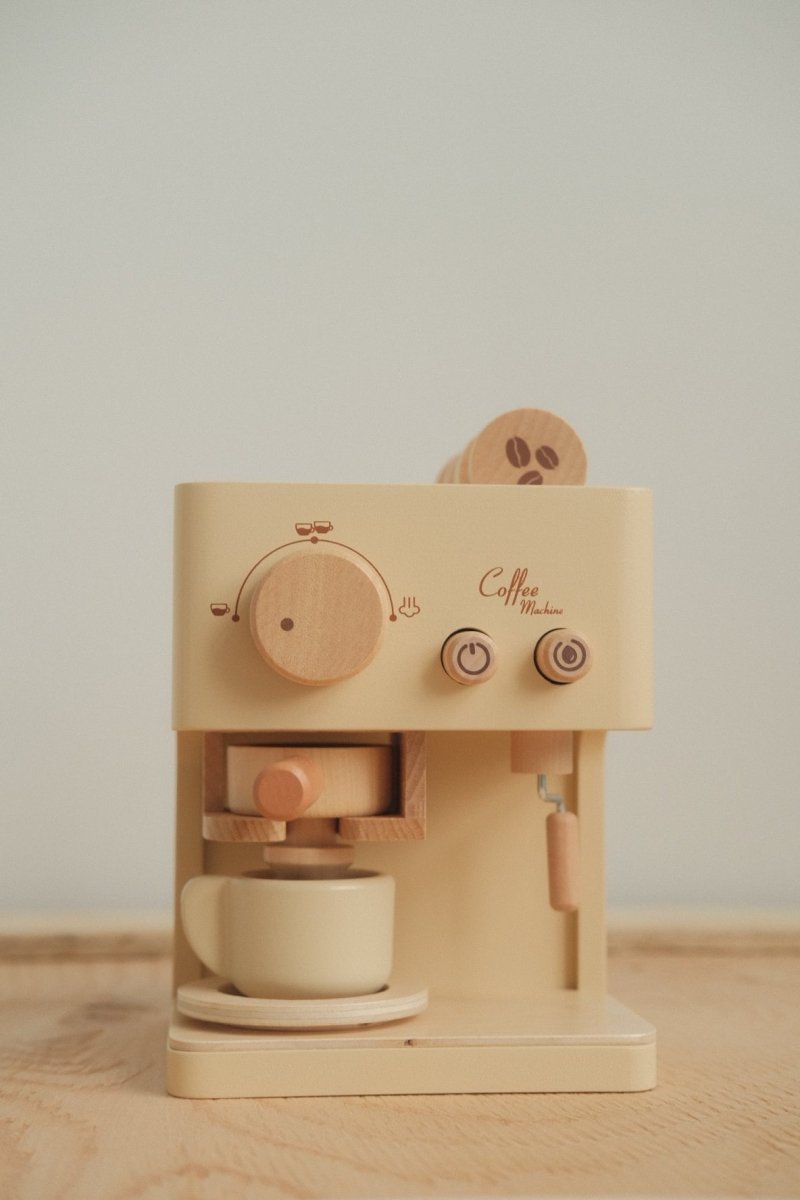 Wooden Coffee Machine for kids - Café Liégeois